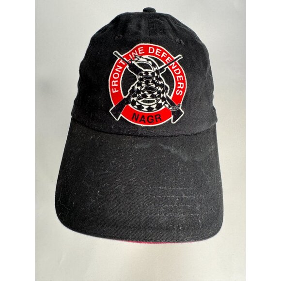 Frontline Defenders NAGR Black Baseball Cap By Otto One Size Fits Most - Picture 5 of 16